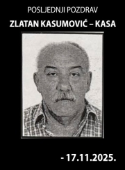 Obavijest o smrti - Zlatan Kasumović - Kasa